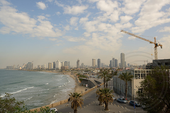 Tel Aviv Beach from Jaffa Old Town