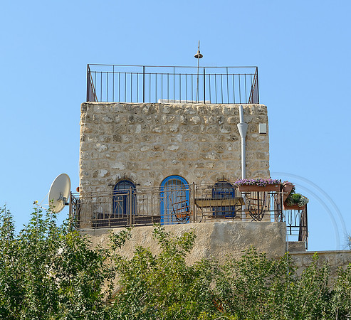 Private terrace, the old & the new, Jaffa Old Town
