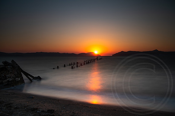 Sunset on Milos