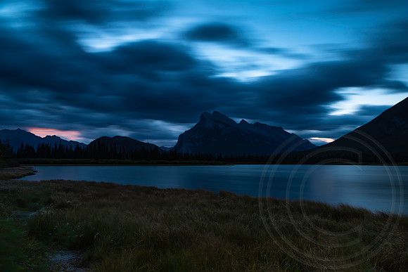 Vermillion Lakes at Dawn, Banff, Alberta, Canada