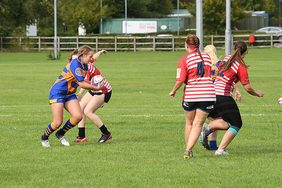 2020-09-12 SLRFC, Andover & Gosport Goddesses - 4 Saints v GosFar