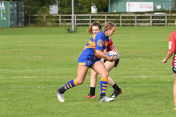 2020-09-12 SLRFC, Andover & Gosport Goddesses - 4 Saints v GosFar