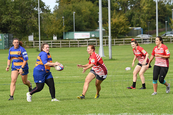 2020-09-12 SLRFC, Andover & Gosport Goddesses - 4 Saints v GosFar